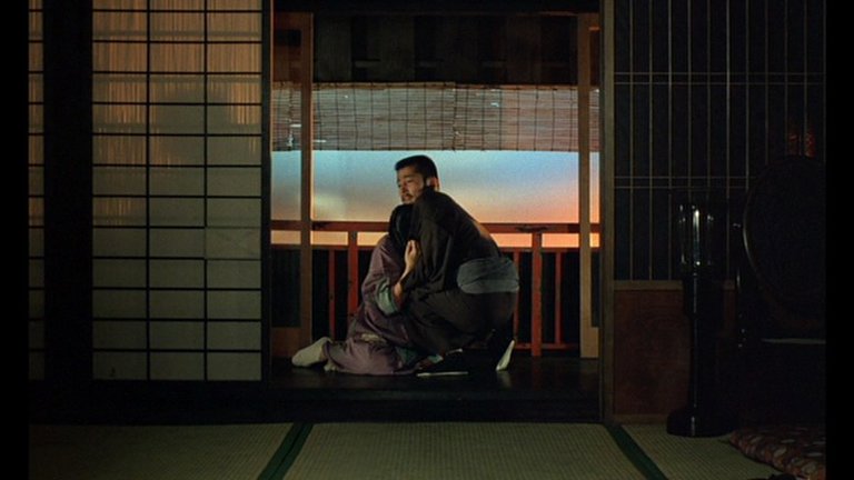 Screen capture from In the Realm of the Senses