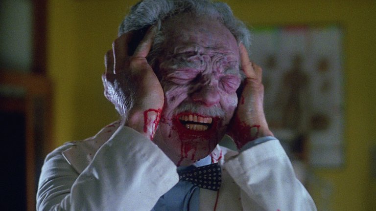 Screen capture from Re-Animator