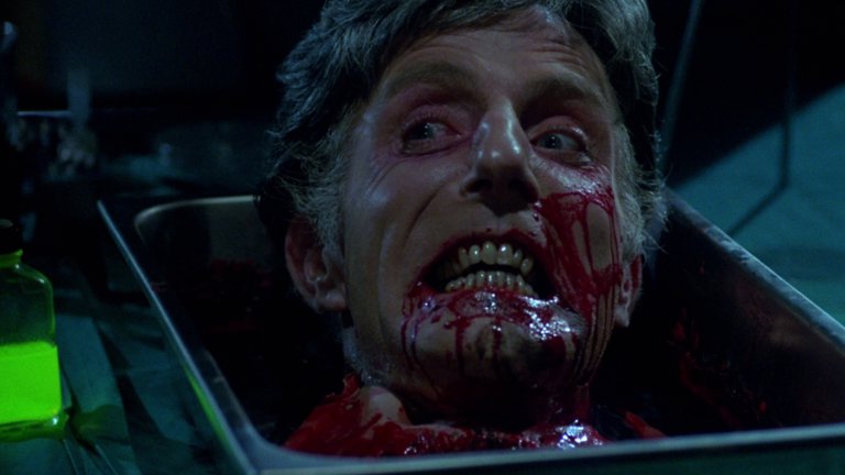 Screen capture from Re-Animator