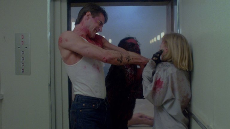 Screen capture from Re-Animator