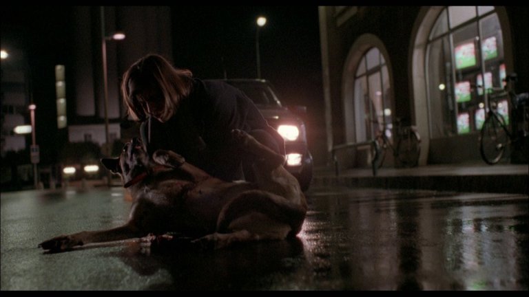 Screen capture from Three Colors: Red