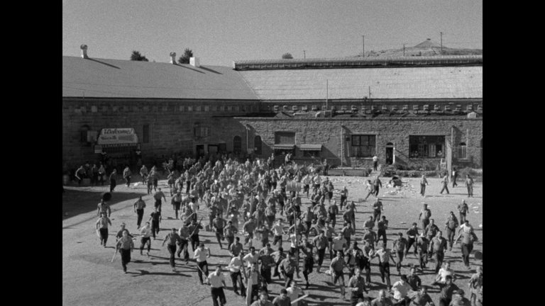 Screen capture from Riot in Cell Block 11