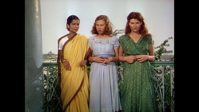 Screen capture from The River
