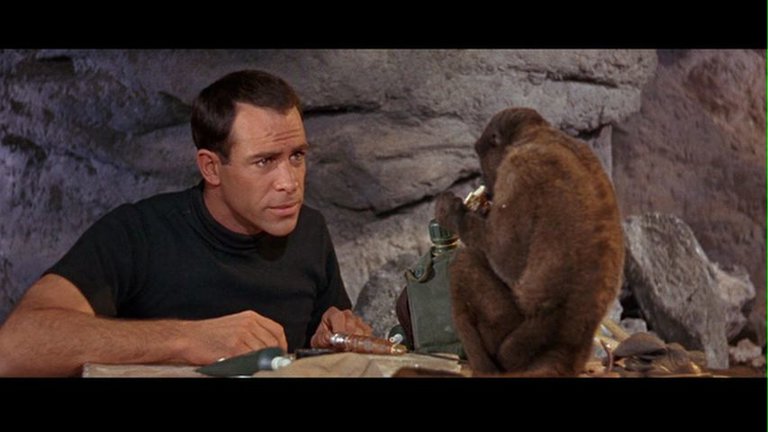 Screen capture from Robinson Crusoe on Mars