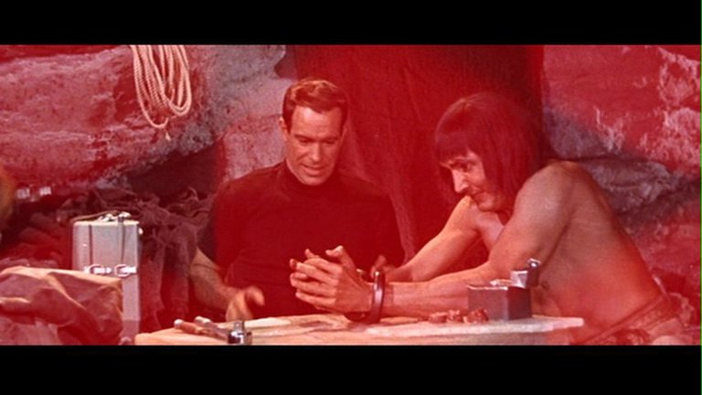 Screen capture from Robinson Crusoe on Mars