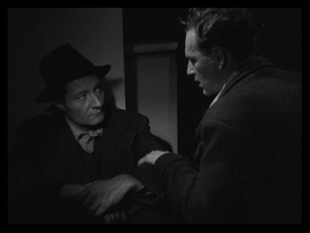 Screen capture from Rome Open City