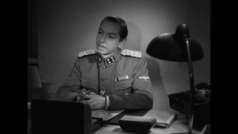 Screen capture from Rome Open City