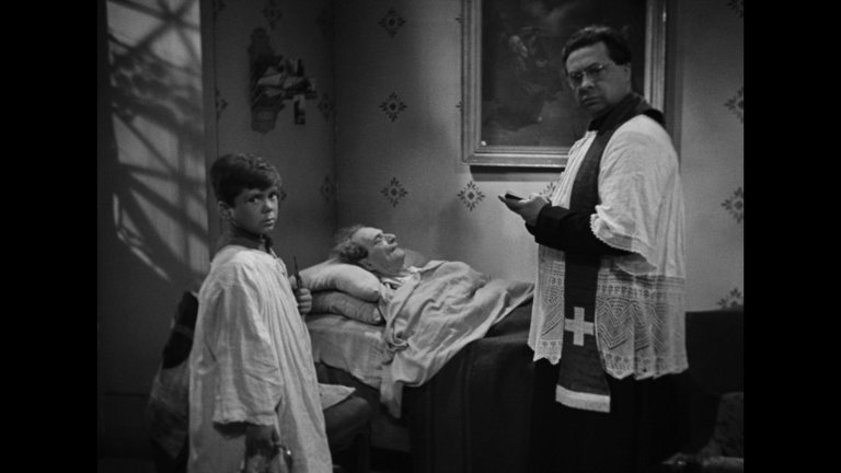 Screen capture from Rome Open City