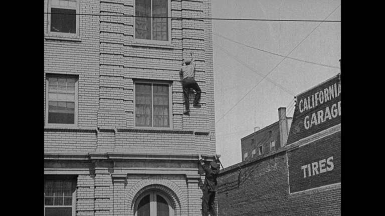 Screen capture from Safety Last!