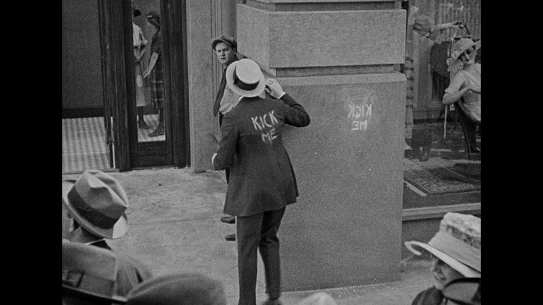 Screen capture from Safety Last!