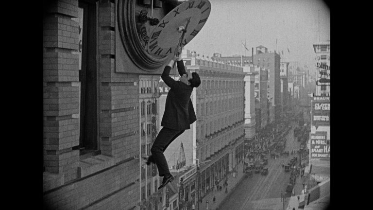 Screen capture from Safety Last!