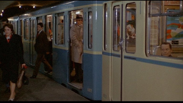 Screen capture from Le Samouraï