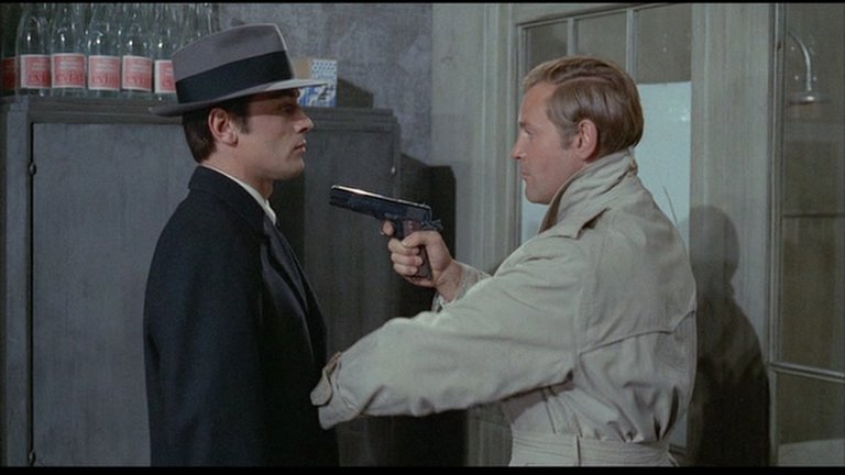 Screen capture from Le Samouraï