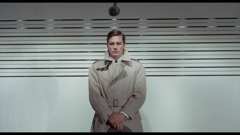 Screen capture from Le samouraï