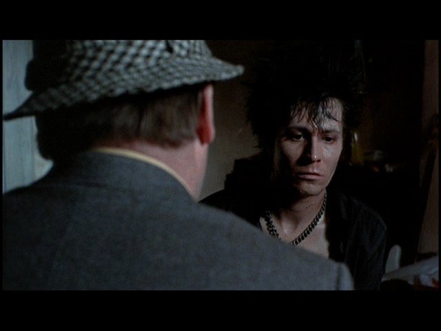 Screen capture from Sid & Nancy