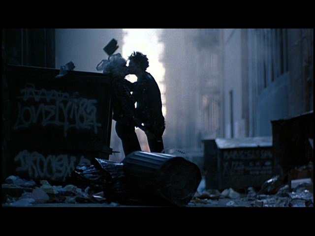 Screen capture from Sid & Nancy