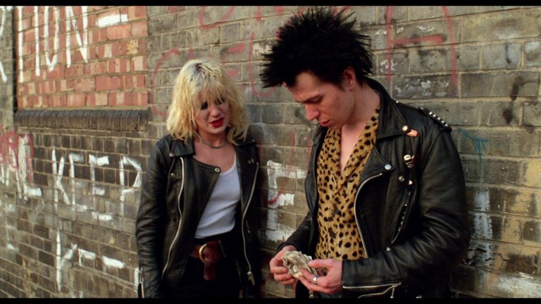 Screen capture from Sid & Nancy
