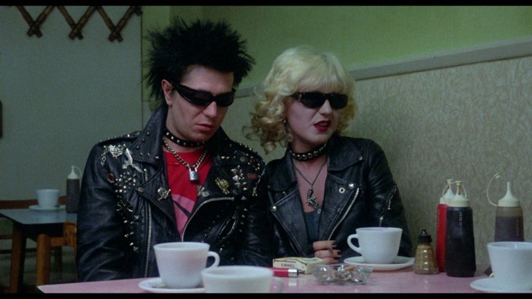 Screen capture from Sid & Nancy