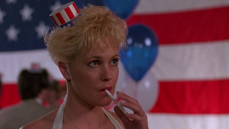 Screen capture from Something Wild