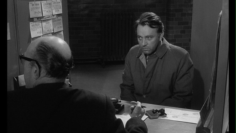 Screen capture from The Spy Who Came in From the Cold