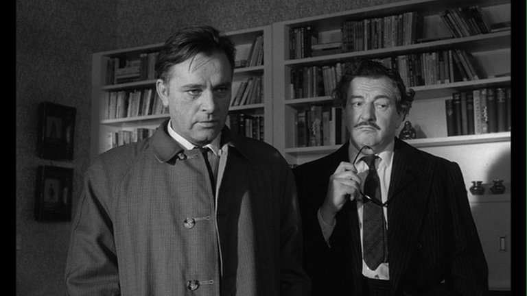 Screen capture from The Spy Who Came in From the Cold