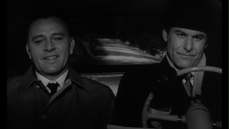 Screen capture from The Spy Who Came in From the Cold