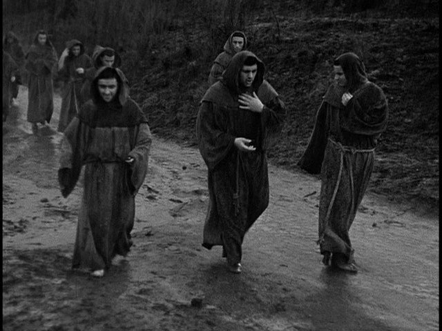 Screen capture from The Flowers of St. Francis