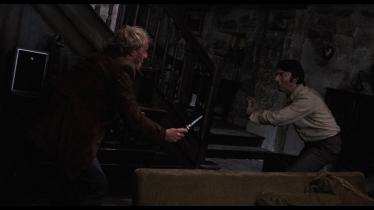 Screen capture from Straw Dogs