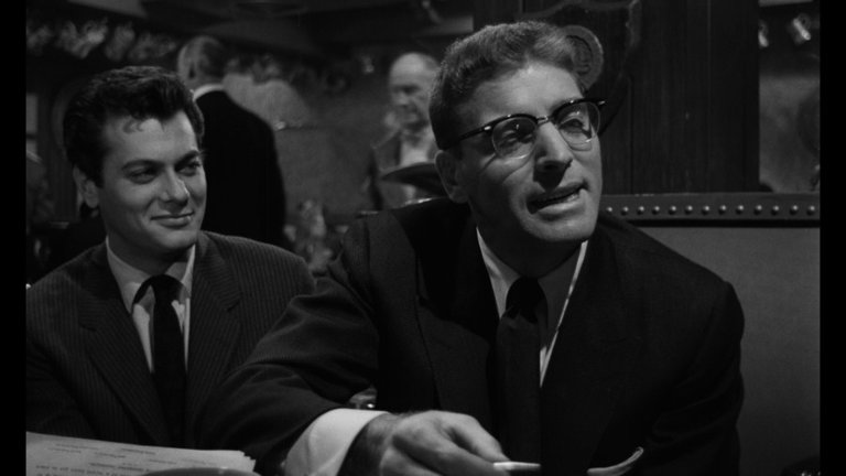 Screen capture from Sweet Smell of Success