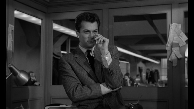 Screen capture from Sweet Smell of Success
