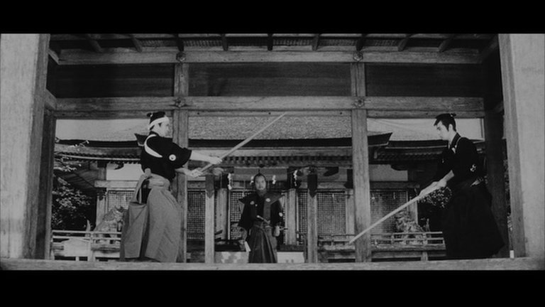 Screen capture from The Sword of Doom