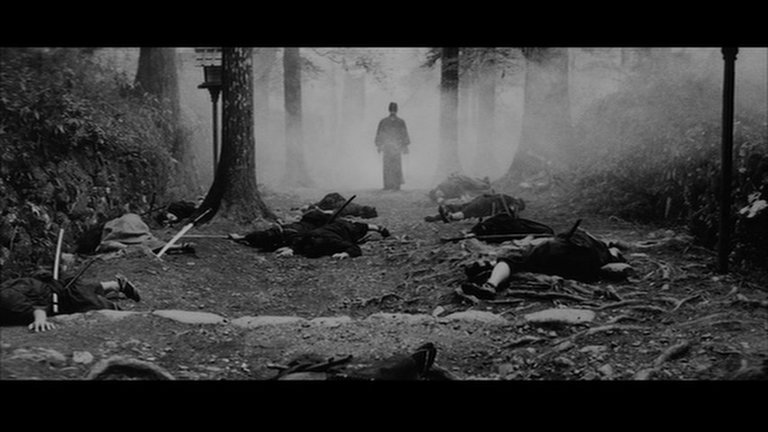 Screen capture from The Sword of Doom