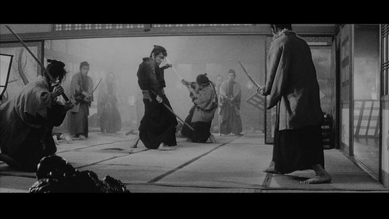 Screen capture from The Sword of Doom