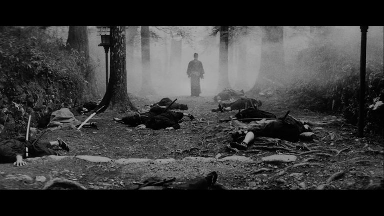 Screen capture from The Sword of Doom