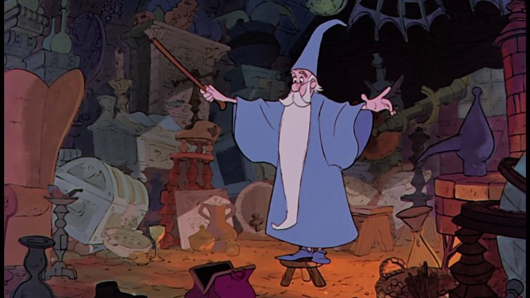 Screen capture from The Sword in the Stone