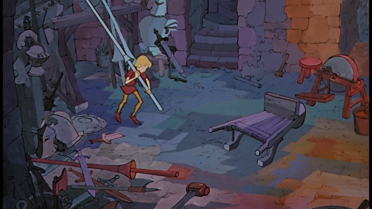 Screen capture from The Sword in the Stone