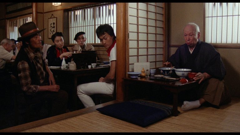 Screen capture from Tampopo