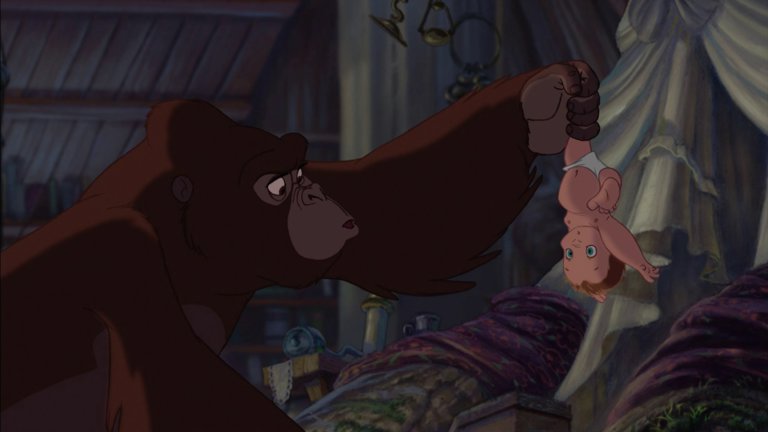 Screen capture from Tarzan