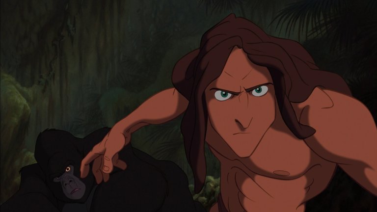 Screen capture from Tarzan