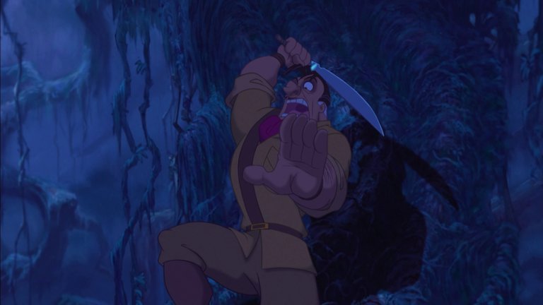 Screen capture from Tarzan