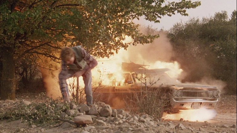 Screen capture from The Hit