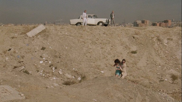 Screen capture from The Hit