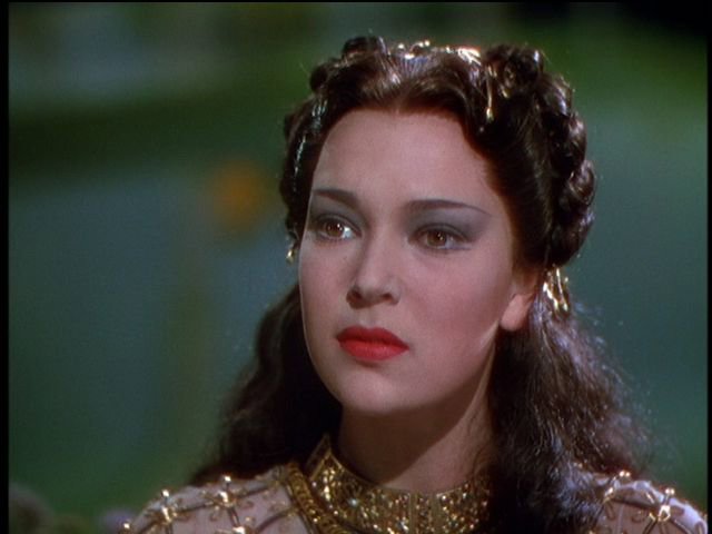 Screen capture from The Thief of Bagdad