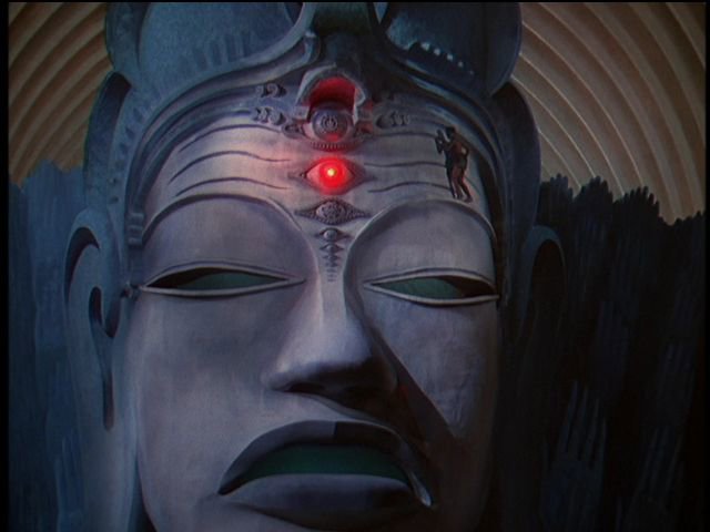 Screen capture from The Thief of Bagdad