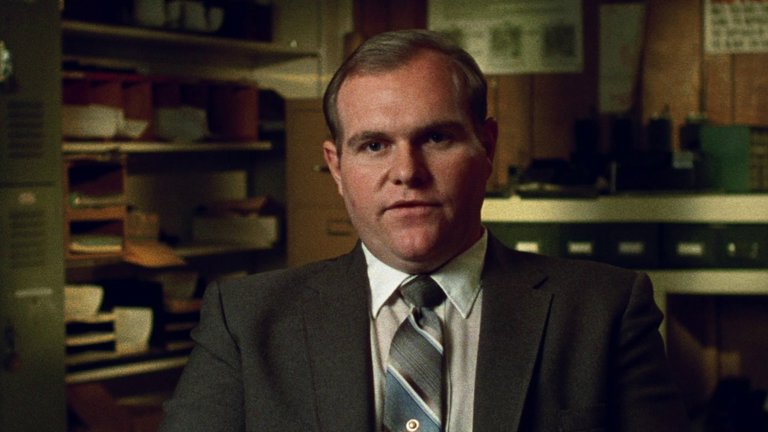Screen capture from The Thin Blue Line