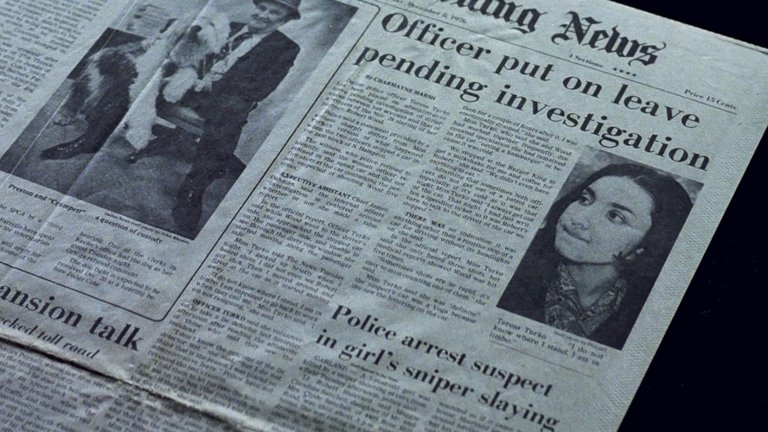 Screen capture from The Thin Blue Line