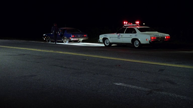 Screen capture from The Thin Blue Line