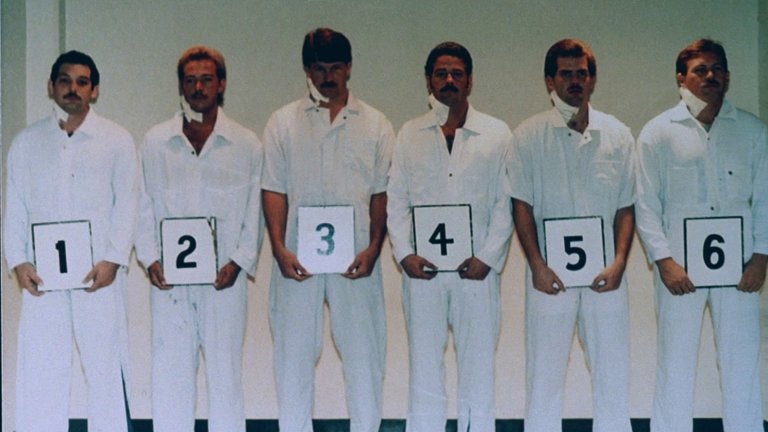 Screen capture from The Thin Blue Line