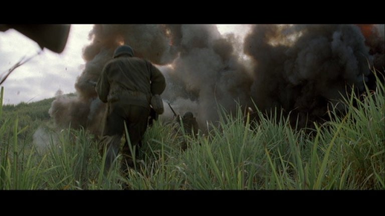 Screen capture from The Thin Red Line