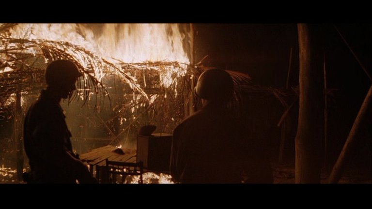 Screen capture from The Thin Red Line